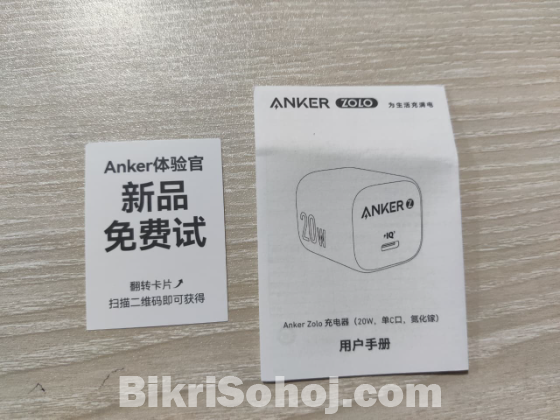 Anker Zolo Charger 20w Iq & Pd Iphone/samsung/pixel